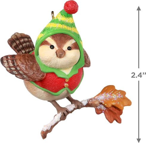 Hallmark Keepsake Christmas Ornament 2021, Cozy Critters Sparrow