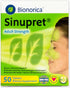 Sinupret Adult Strength Sinus + Immune Support All Natural, Fast Acting Herbal Nasal Passage & Immunity Boost Supplement with Verbena & Elder Flower - 50 Tablets