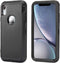Stroson for iPhone XR Case with Built in Screen Protector, 3 in 1 Full Body Drop Protection Heavy Duty Shockproof Rugged Bumper for Women Man Protective Cover Phone Case for iPhone XR 6.1” (Black)