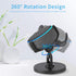 ?Echo Dot Stand‘ Table Holder for Echo Dot 3rd Generation, 360° Adjustable Stand Bracket Mount, Space-Saving Dot Accessories, No Muffled Sound Original Outlet Hanger for Smart Home Speaker