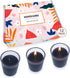Votive Candles in Small Glass 12 Packs Unscented Black Soy Wax Candles for Dinner Wedding Halloween Holiday