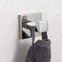 Bathroom Hooks, YGIVO Towel Robe/Coat Clothes Hook Chrome Polished SUS304 Stainless Steel Square Hanger Wall Hooks Heavy Duty for Bath Kitchen Bedroom Garage Hotel Wall Mounted 2 Pack