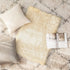 MIULEE Luxury Super Soft Fluffy Area Rug Faux Fur Rectangle Rug Decorative Plush Shaggy Carpet for Bedside Sofa Floor Nursery 2 x 3 Feet,Beige