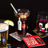 Pavilion Gift Company Life is More Fun with Rum-Rum & Coke 16 oz Pint Glass Tumbler, 1 Count (Pack of 1), Red