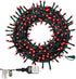 Twinkle Star 66ft 200 LED Christmas Tree String Lights UL Safe Certified Outdoor Fairy Lights Plug in, Expandable Green Wire Clear Bulbs Mini Lights 8 Modes, Xmas Wedding Party Decoration, Red