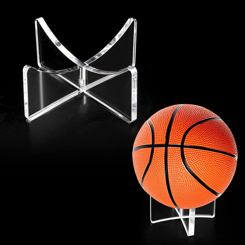 Acrylic Display Rack for Baseball,Softball,Basketball,Football,Volleyball (1.97x1.1 inch and 3.54x1.3 inch)