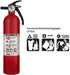 Kidde FA110 Multi Purpose Fire Extinguisher 1A10BC, 1 Pack