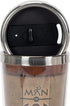 Man Of God Arms with Strength Psalm 18:32 16 Oz. Stainless Steel Insulated Travel Mug with Lid
