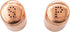 Creative Co-Op Hammered Stainless Steel, Copper Finish Salt & Pepper Shaker, 3.5"