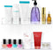 Estilo Set of 2 Acrylic Clear Wall Mounted Display Floating Shelves For Cosmetics, Photos, Books.- 15" inches