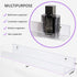 Estilo Set of 2 Acrylic Clear Wall Mounted Display Floating Shelves For Cosmetics, Photos, Books.- 15" inches