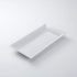 American Metalcraft MEL23 Endurance Melamine Rectangular Platter, 18" x 8.25", White
