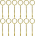 Interior Door Key for Bedroom Door, Bathroom Emergency Key for Interior Privacy Door Lock Compatible -12 Pack