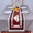 Farmhouse Kitchen Dinning Table Runner Dresser Scarves 13x70inch Valentine's Day Love Heart Red Buffalo Check Plaid Burlap Linen Table Runners for Indoor&Outdoor Dinner Gathering Party