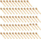 WEFOO 100 Pack Mini 3 Inch Portable Wooden Honey Dipper Sticks for Honey Jar Dispense Drizzle Honey, Wedding Party Favors