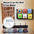 High Capacity 120 Tea Bags Organizer Storage and Display Rack for Cabinet and Counter, Wall Mount Available