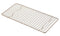 Update International 5" x 10" Rectangular Chrome-Plated Wire Pan Grate