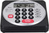 MARATHON 100 Hour Direct Entry Digital Tabletop Timer - Batteries Included (Black/Silver)