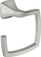 Moen YB5186BN Voss Collection Bathroom Hand Towel Ring, Brushed Nickel, 11.61 x 2.83 x 6.81 inches