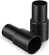 2 Pieces 35 mm (1 3/8 inch) to 32 mm (1 1/4 inch) Vacuum Hose Adapter Compatible with Common Models, Plastic Vacuum Hose Converter for Universal Vacuum Cleaner