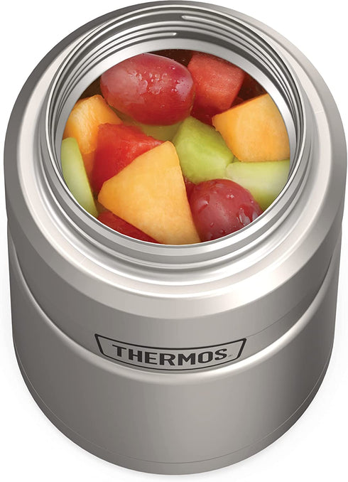 THERMOS Stainless King Vacuum-Insulated Food Jar, 24 Ounce, Matte Steel