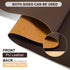 TESOBI Large Natural Cork & Leather Desk Pad, Double-Sided Desk Protector, Smooth Surface Mouse Pad, Waterproof Desk Mat for Office/Home/Gaming (36" x 17" Coffee)