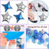 JOYYPOP 1st Birthday Decorations for Boys - Baby 1st Birthday Party Supplies 67PCS with 1st Birthday Baby Crown, ONE Cake Topper, 1st Birthday Highchair Banner Decorations(Blue)