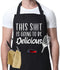 Miracu Funny Aprons for Men, Women with 3 Pockets - Mothers Day, Birthday Gifts for Mom, Wife, Friend, Dad, Husband, Boyfriend - BBQ Kitchen Cooking Baking Chef Apron - This is Going to be Delicious