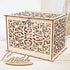 Aytai DIY Rustic Wedding Card Box with Lock and Card Sign Wooden Gift Card Box Money Box for Reception Wedding Anniversary Baby Shower Birthday Graduation Party Decorations