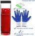 MinliGUY Aluminum Can Crusher, Heavy Duty Can Crusher Wall Mounted, for up to 16oz/500ML Drinks Cans, Can Smasher For Recycling with Bottle Cap Opener-Red