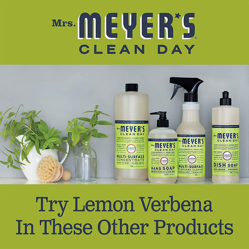 MRS. MEYER'S CLEAN DAY Toilet Bowl Cleaner Lemon Verbena, 24 OZ (Pack of 2)