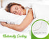 Queen Size Mattress Protector Waterproof and Queen Mattress Cover 60"x80" Queen Mattress Pad Waterproof 100% Bamboo Naturally Cooling Queen Mattress Protector Waterproof