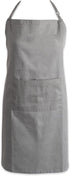 DII Everyday Basic Kitchen Collection, Plus Size Apron, Gray