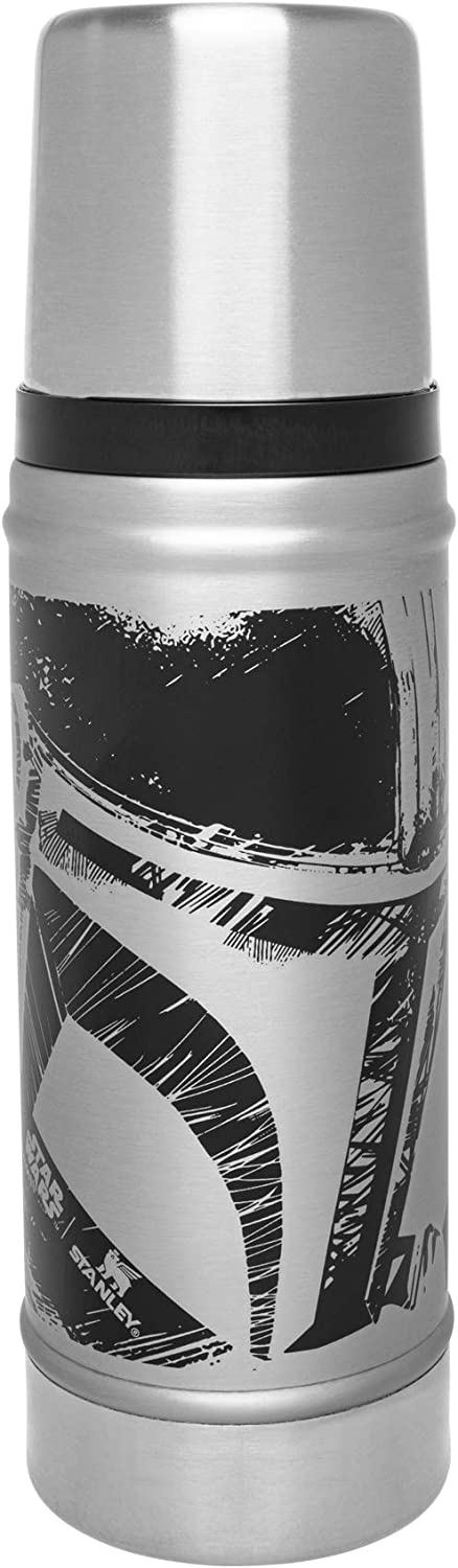 Stanley Classic Vacuum Insulated Wide Mouth Bottle - BPA-Free 18/8 Stainless Steel Thermos for Cold & Hot Beverages (1 QT, 20 oz)