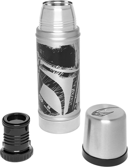 Stanley Classic Vacuum Insulated Wide Mouth Bottle - BPA-Free 18/8 Stainless Steel Thermos for Cold & Hot Beverages (1 QT, 20 oz)