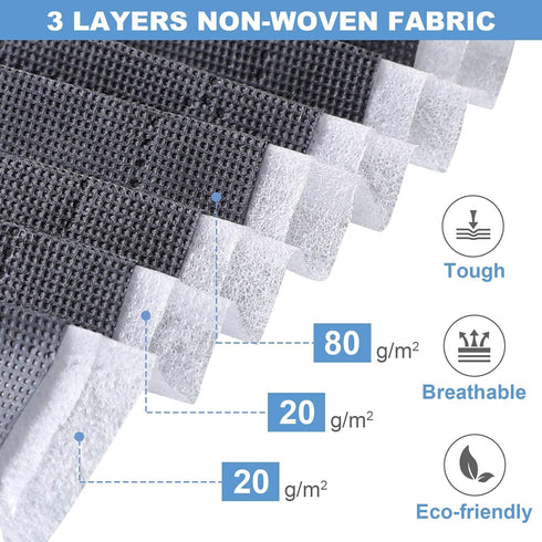 Lifewit Large Capacity Clothes Storage Bag Organizer with Reinforced Handle Thick Fabric for Comforters, Blankets, Bedding, Foldable with Sturdy Zipper, Clear Window, 3 Pack, 90L, Grey