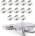 Napkin Rings set of 14 - Farmhouse Napkin Holder Rings for Dinning Table Parties Family Gather - Holiday Napkin Rings Wedding Reception Christmas Thanksgiving - Metal Napkin Rings for Cloth Napkins
