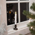 Mark Feldstein & Associates LED Taper Classic White 7 inch Acrylic Christmas Flameless Candles Set of 6 with Timer
