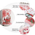 Valentines Gnome Shower Curtains Red Truck Roses Balloon Waterproof Bath Curtain Love Heart Tree Bathroom Curtain with Hooks Polyester Fabric Valentines Day Decoration 48x72inch