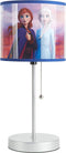 Frozen 2 Stick Table Kids Lamp with Pull Chain, Themed Printed Decorative Shade