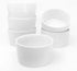 M. Gastro Kitchens, 6 Piece Set, 4 Ounce œWest Loop? Round Ramekins, Creme Brulee, Souffle, Custards (4 Ounce, White)