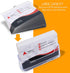 DMFLY 16 Pack Business Card Holder for Desk, Acrylic Business Card Holder Clear Plastic Business Card Stand Desktop Business Card Holders for Exhibition, Home & Office, Fits 30-50 Business Cards