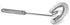 Norpro Krona Sauce Master Whisk Silver, 11.5in/29cm