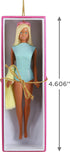 Hallmark Keepsake Christmas Ornament 2021, Malibu Barbie