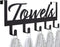 Aesthetic Over The Door Towel Rack for Your Bathroom – Space Saving and Convenient Towel Holder with Sturdy Hooks – The Perfect Addition to Your Bathroom Decor