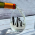 Mr and Mr Stemless Wine Glass Set of 2, Couple Wine Glass Gift for Gay Couple 15Oz - Gift Set for Engagement Wedding Birthday Anniversaries Valentine's Day - Ideal for Him, Male Couples, Pride Couples