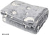 Greenco Kids Fleece Glow in The Dark Throw Blanket Fuzzy Throw Blanket Soft Warm Ultra Luxurious Receiving Blanket (48" x 60" Gray)