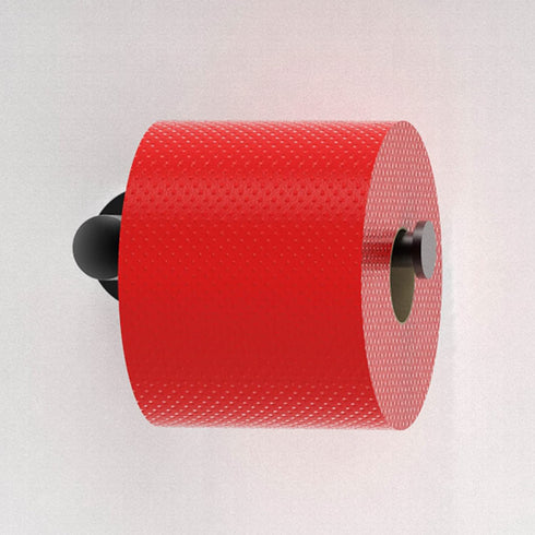 2-Pack Toilet Paper Holder for Mega Roll, Durable Stainless Steel Construction, Rust-Proof, Matte Black