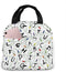 MSGUIDE Stranger Things White Insulated Lunch Bag Leakproof Cooler Lunch Box for Men Women Adult - Reusable Thermal Tote Bag for Office Work School Picnic Beach