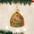Old World Christmas Ornaments: Bee Skep Glass Blown Ornaments for Christmas Tree (12391)